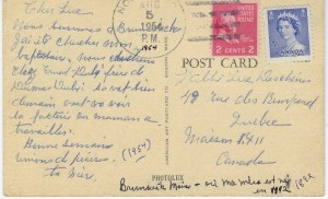 Dubé, Marie Carte de Brunswick