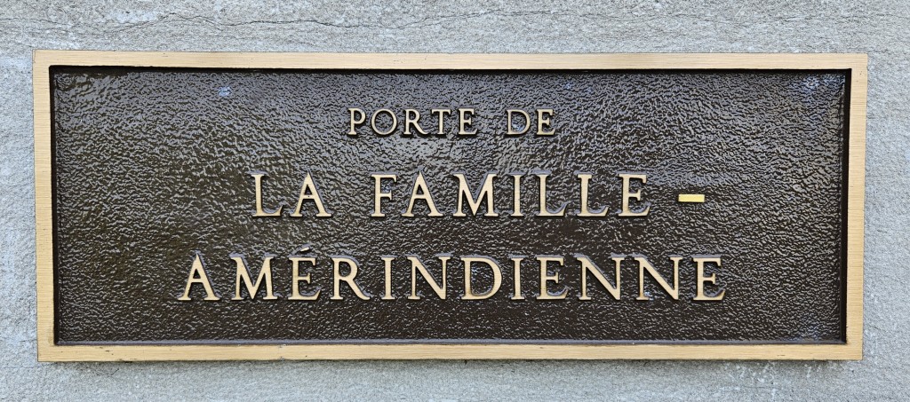 Porte de la famille amér.