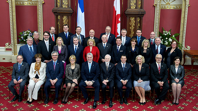 Cabinet Couillard avril 2014