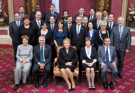 cabinet marois 2012