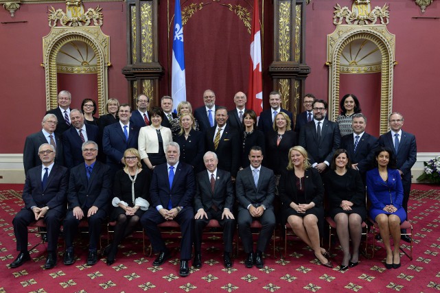 Cabinet Couillard janvier 2016