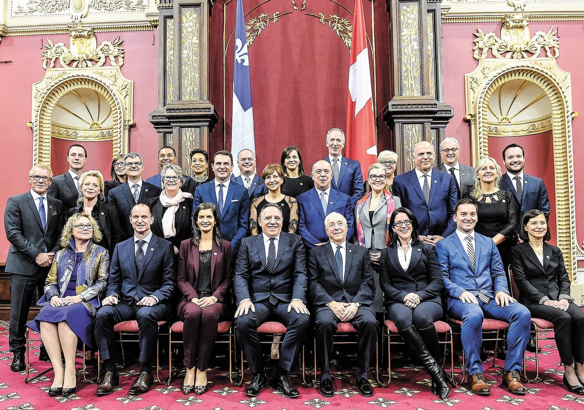 Cabinet Legault 2018-JDQ
