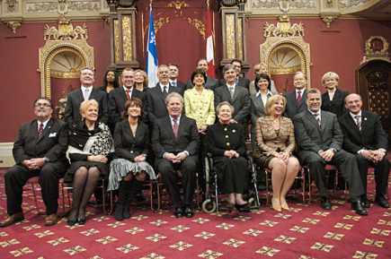 cabinet Charest 2007