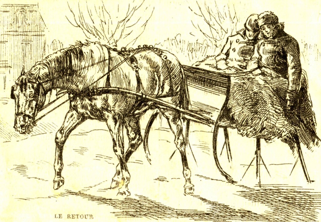 Jour de l'an 1881-retour