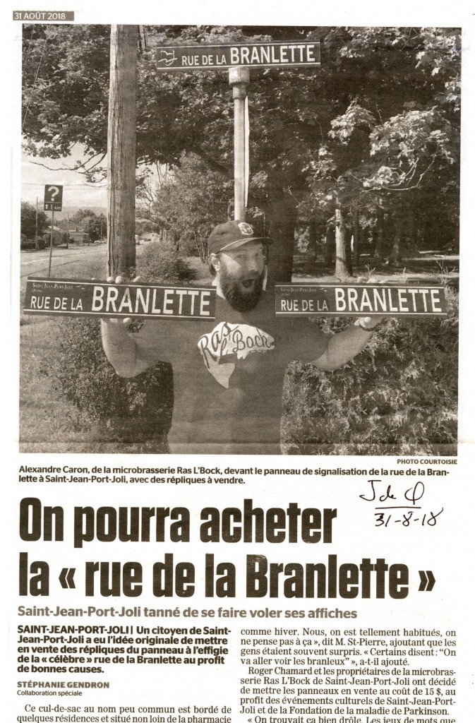 Branlette JdeQ 2018