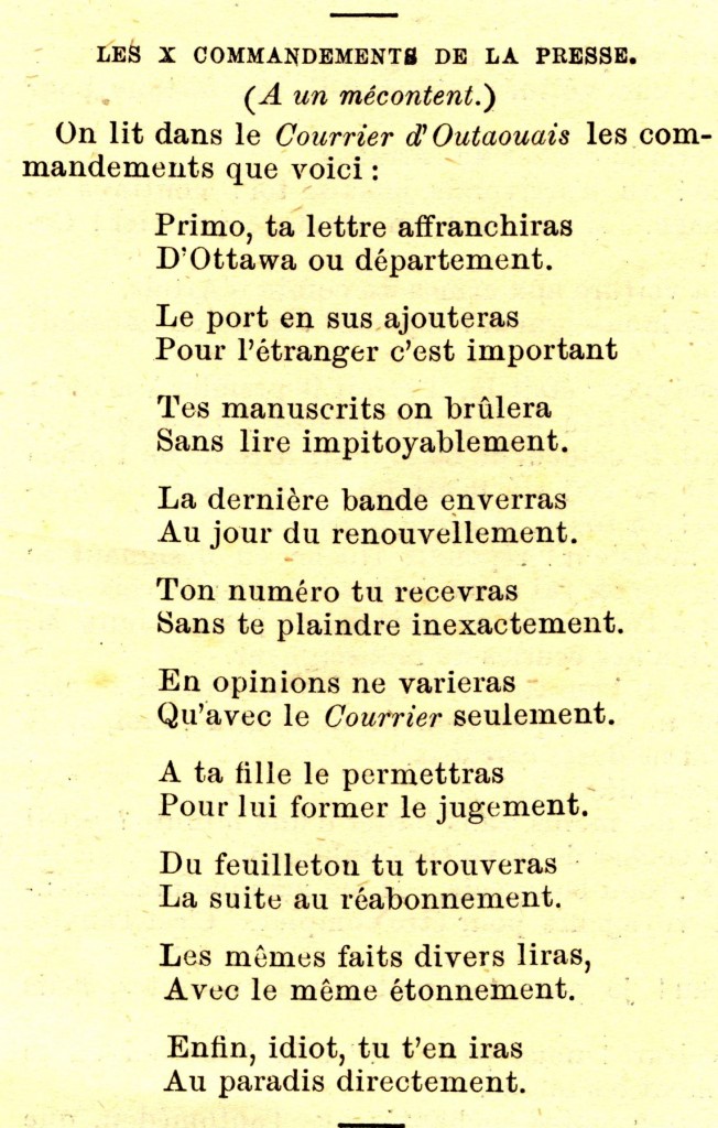 Commandement-abonnés