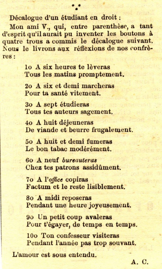 Commandement-droit