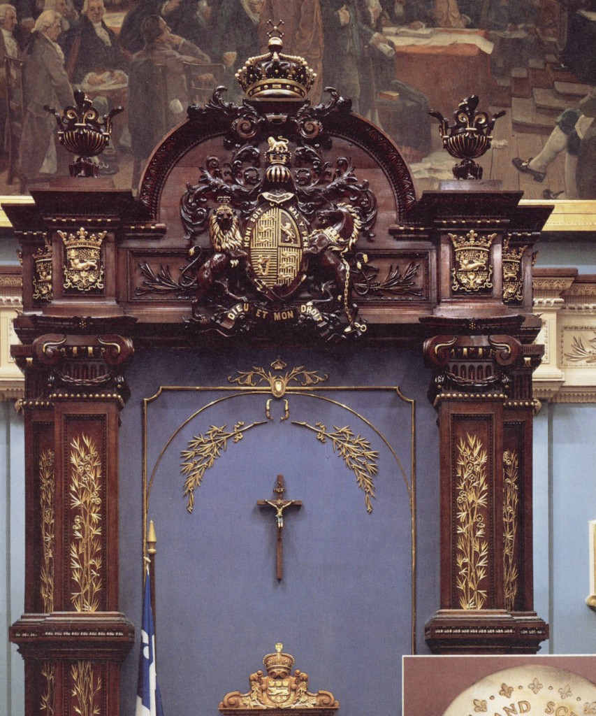 Armoiries RU salon bleu