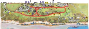 Carte Plaines d'Abraham